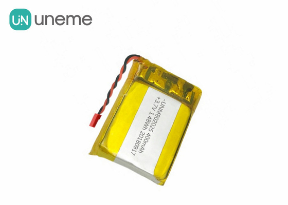 802025 410mAh-de Batterij 3.7V van het Lithiumpolymeer Navulbaar voor GPS-Drijver MSDS